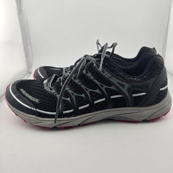 Merrell Women’s Carbon Black/Pink Athletic Sneakers | Size 7.5 | Running/Walking - Picture 5 of 11